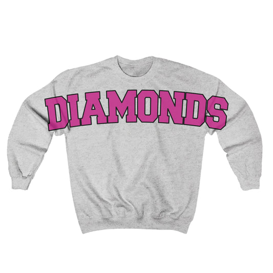 Diamond Cross Body Crewneck